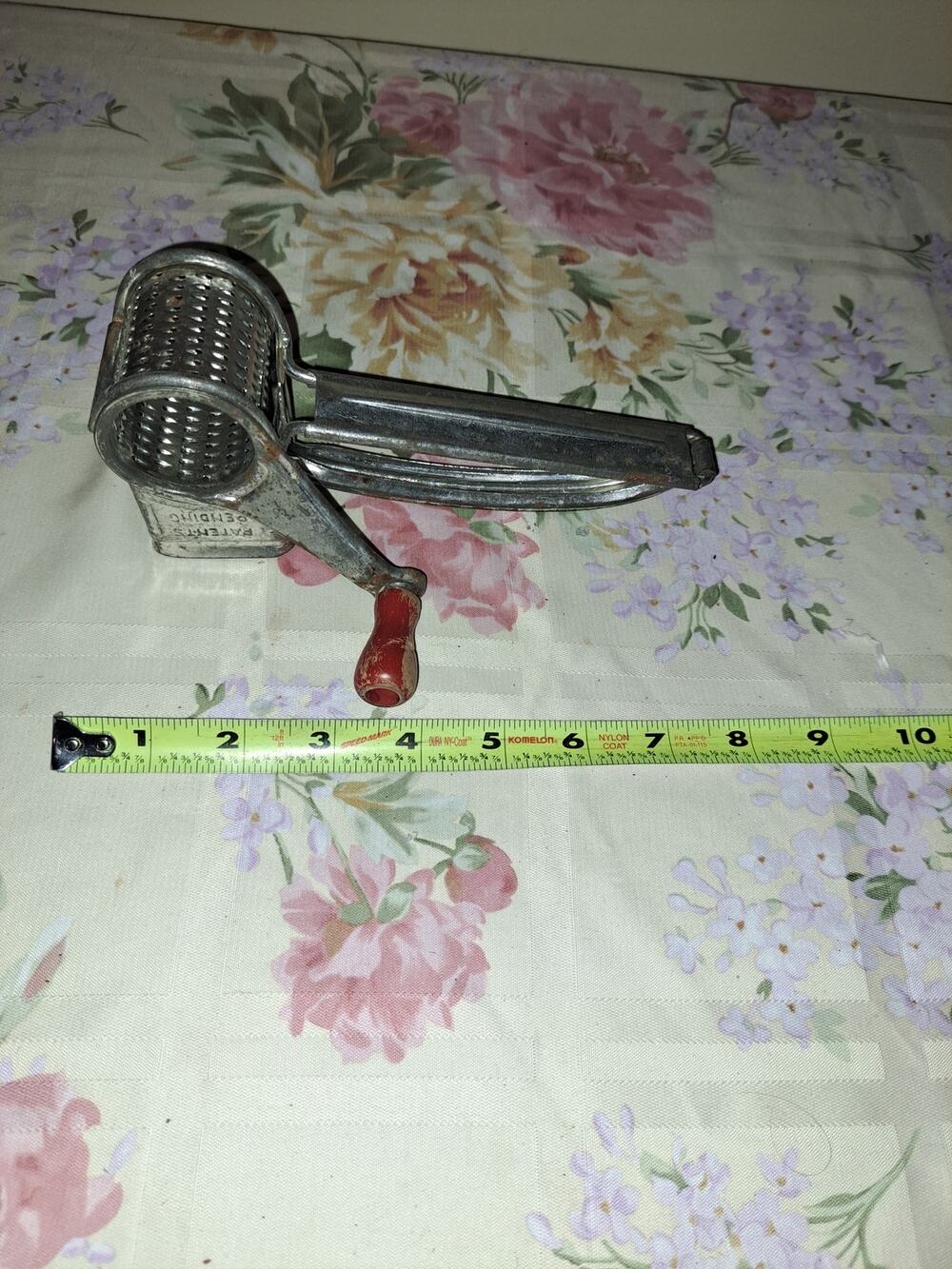Antique 1950’s Mouli Cheese & Herb Grater Made In France